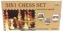 Šachmatai Zinber 3-In-1 Chess Set