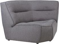 Modulinė sofa Home4you, pilka sp., 86 x 86 cm x 90 cm
