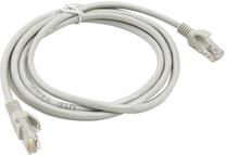 Провод Omega RJ-45 8P8C, RJ-45 8P8C, 1 м, серый цв.