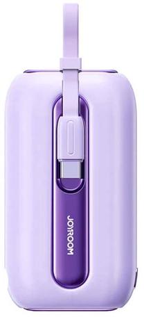 Lādētājs-akumulators (Power bank) Joyroom Colorful, 10000 mAh, 12 W, violeta krās.