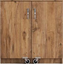 Apatinė virtuvinė spintelė Kalune Design ERC0201, balta sp., 38 cm x 90 cm x 92 cm
