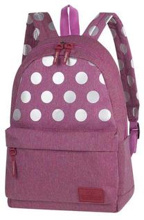 Mokyklinė kuprinė CoolPack Street, balta sp./rožinė sp., 44 cm x 31 cm x 18 cm