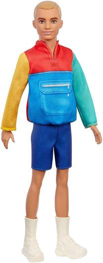 Kукла Кен Mattel Barbie Fashionistas GRB88, 29 см