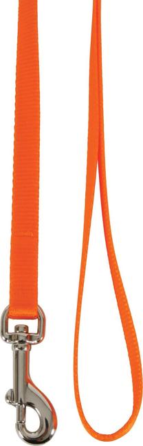 Поводок для кошек Zolux Nylon 546130ORA, 100 см x 10 мм, oранжевый цв.
