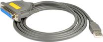 Adapteris Axagon ADP-1P25 USB 2.0, DB25 female, 1.5 m