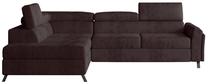 Kampinė sofa Kairos Kronos 06, ruda sp., kairinė, 197 x 265 cm x 95 cm