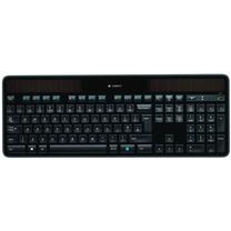 Belaidė kompiuterio klaviatūra Logitech K750, EN/RU, juoda sp.