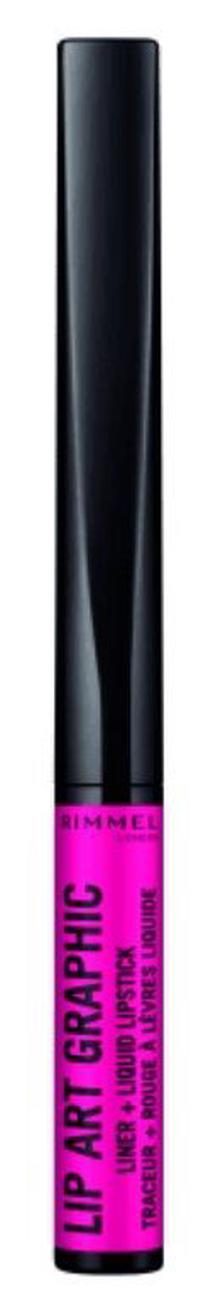 Lūpu spīdums Rimmel London Lip Art Graphic, 870 own your power