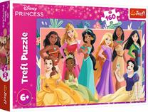 Dėlionė Trefl Disney Princess 15427, 27.5 cm x 41 cm, 160 vnt., įvairių spalvų