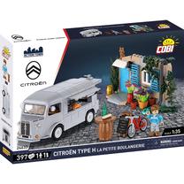 Konstruktorius Cobi Citroen Type H La Petite Boulangerie 24633, 397 vnt., įvairių spalvų