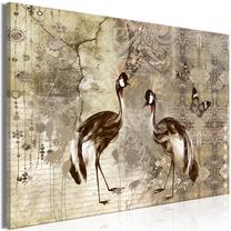 Reprodukcija Artgeist Retro Cranes, g-c-10020-b-a, 120 cm x 80 cm