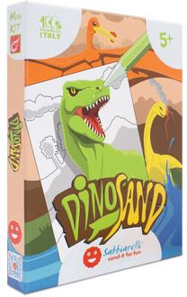 Песочная живопись, динозавр DinoSand, многоцветный