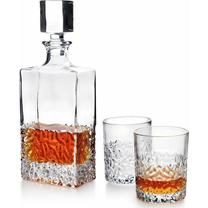 Stiklinių ir grafino rinkinys AffekDesign Eva Frozen Set HTID4828, stiklas, 0.81 l, 7 vnt.