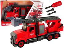 Игрушечная пожарная машина Lean Toys Assembly, красный цв.