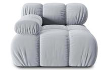 Modulinė sofa Micadoni Home Bellis MIC_1SL_2_F1_BELLIS9, žydra sp., kairinė, 94 x 94 cm x 63 cm