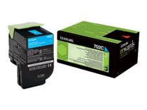 Tonerių kasetė Lexmark 702C, žalsvai mėlyna (cyan) sp.