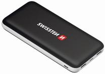 Lādētājs-akumulators (Power bank) Swissten Black Core, 15000 mAh, melna krās.