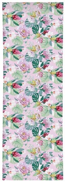 Nakts aizkari ZPMD-009, rozā krās./tirkīza krās./zaļa krās., 75 cm x 250 cm