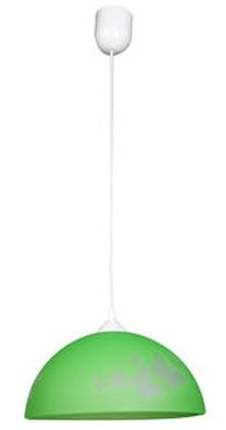 Valgusti rippuv Lamkur Butterfly LM-1.3/6ZIELONY, E27, 1 x 60 W, roheline v. / valge v.