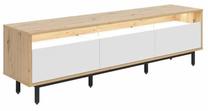 ТВ стол Gap, коричневый цв./белый цв., 45 см x 190 см x 55 см