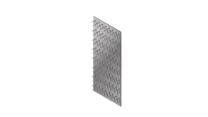 Piestiprināšanas plāksne Haushalt, 200 mm x 96 mm x 1.3 mm