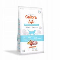 Сухой корм для собак Calibra Life Junior Medium, курица, 2.5 кг