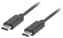 Laidas Lanberg, USB Type C/USB Type-C male, juoda sp.