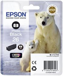 Rašalinio spausdintuvo kasetė Epson T2611, juoda sp., 4.7 ml