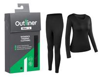 Termoapakšveļa Outliner BU221, melna krās., L