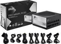 Maitinimo blokas MSI Pro A850PL PCIE5 850 W, 12 cm