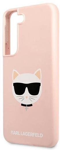 Чехол для телефона Karl Lagerfeld KLHCS22SSLCHPI, светло-розовый цв., Samsung