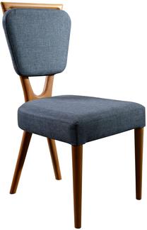 Kėdžių rinkinys Kalune Design Palace 998VOW1106, matinė, ąžuolo sp./pilka sp., 45 cm x 47 cm x 92 cm, 2 vnt.