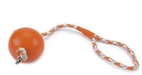 Žaislas šuniui, virvinis Beeztees Ball No3 625960, 30 cm, Ø 6.5 cm, oranžinė sp.