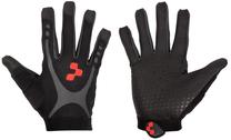 Велосипедные перчатки Cube Race Touch Long Finger, черный цв., M