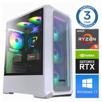 Stacionarus kompiuteris Intop AMD Ryzen 5 5500, DDR4 16 GB, SSD+HDD 1 TB 2 TB, Nvidia GeForce RTX 3050 6 GB GDDR6, Windows 11 Home