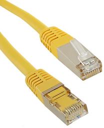 Laidas Qoltec RJ-45 8P8C, RJ-45 8P8C, 0.25 m, geltona sp.
