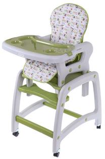 Barošanas krēsls EcoToys 3-In-1, zaļa krās.