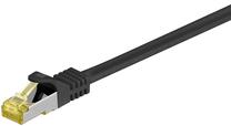 Laidas Goobay CAT 6A S/FTP PiMF Patch Cord RJ-45 8P8C, RJ-45 8P8C, 20 m, juoda sp.