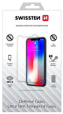 Tālruņa ekrāna aizsargstikls Swissten Ultra Slim Premium Glass Apple iPhone 13 Pro Max, 9H