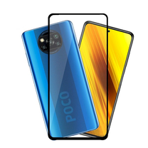 Tālruņa ekrāna aizsargstikls Fusion For Xiaomi POCO X3, 9H