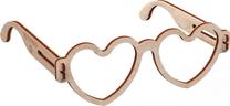 Деревянный 3D пазл Mr.Playwood Glasses Heart 519165
