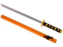 Žaislinis kardas Lean Toys 14995, 73 cm Oranžinė sp.