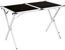 Stovyklavimo stalas Easy Camp Aspen L, balta sp./juoda sp., 110 cm x 70 cm x 70 cm