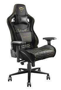 Spēļu krēsls Trust GXT712 Resto Pro, 69 x 75 x 136 - 146 cm, melna krās.