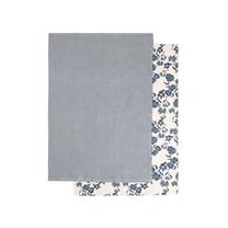 Virtuvinių rankšluosčių rinkinys Homla Floral Hamptons 740893, mėlyna sp./balta sp., 65 cm x 45 cm, 2 vnt.
