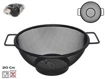 Caurduri Kitchen&GO, 24.5 cm, 9 cm, melns krās.