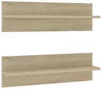 Sieninė lentyna VLX Chipboard 807321, ąžuolo sp., 18 cm x 11.5 cm x 60 cm