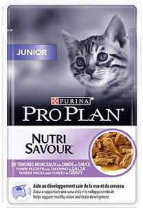 Mitrā kaķu barība Purina Pro Plan, tītara gaļa, 0.085 kg