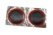 Dviračio kamerų lopas re-016-34, guma/sintetinis pluoštas, juoda sp., 50 vnt.