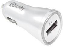 Automobilinis įkroviklis Celly, USB, balta sp.